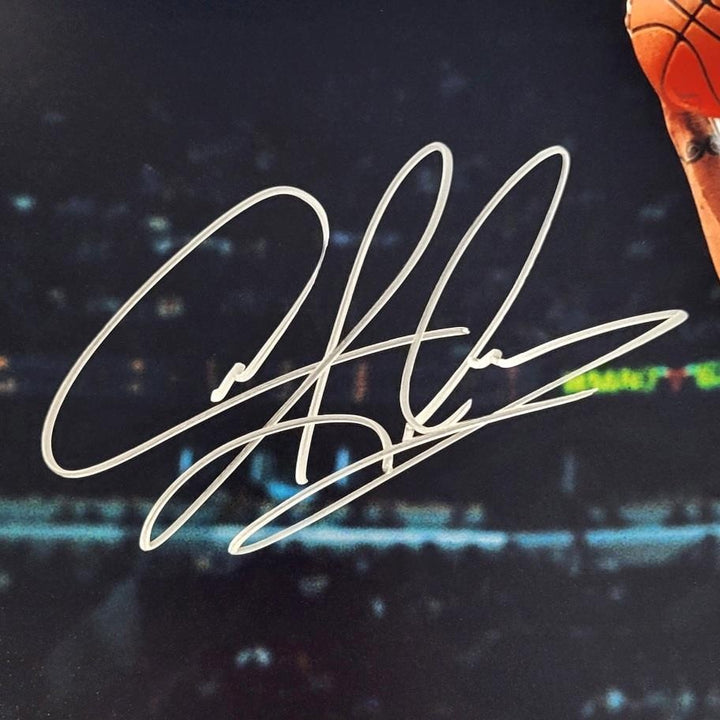 Dennis Rodman signed Bulls 16x20 photo autograph vs. Suns ~ Beckett BAS Witness