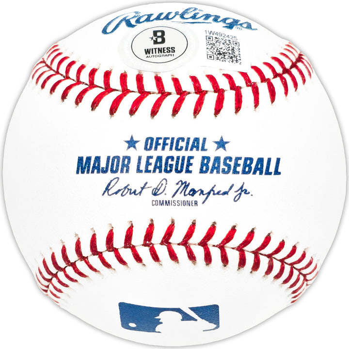 Coby Mayo Signed MLB Baseball Baltimore Orioles Beckett Witness