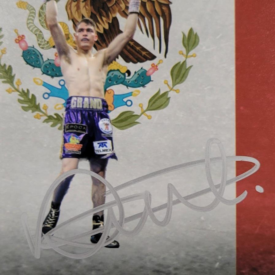 Oscar Duarte signed Mexico 8x10 photo boxing autograph (A) ~ Beckett BAS