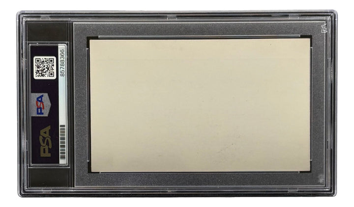 Max Carey Signed Index Card Pittsburgh Pirates PSA/DNA