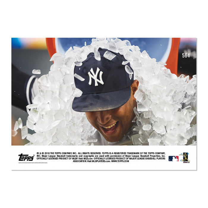 2019 AARON HICKS BASES LOADED DIVING CATCH @TWINS SAVES GAME TOPPS NOW CARD #564
