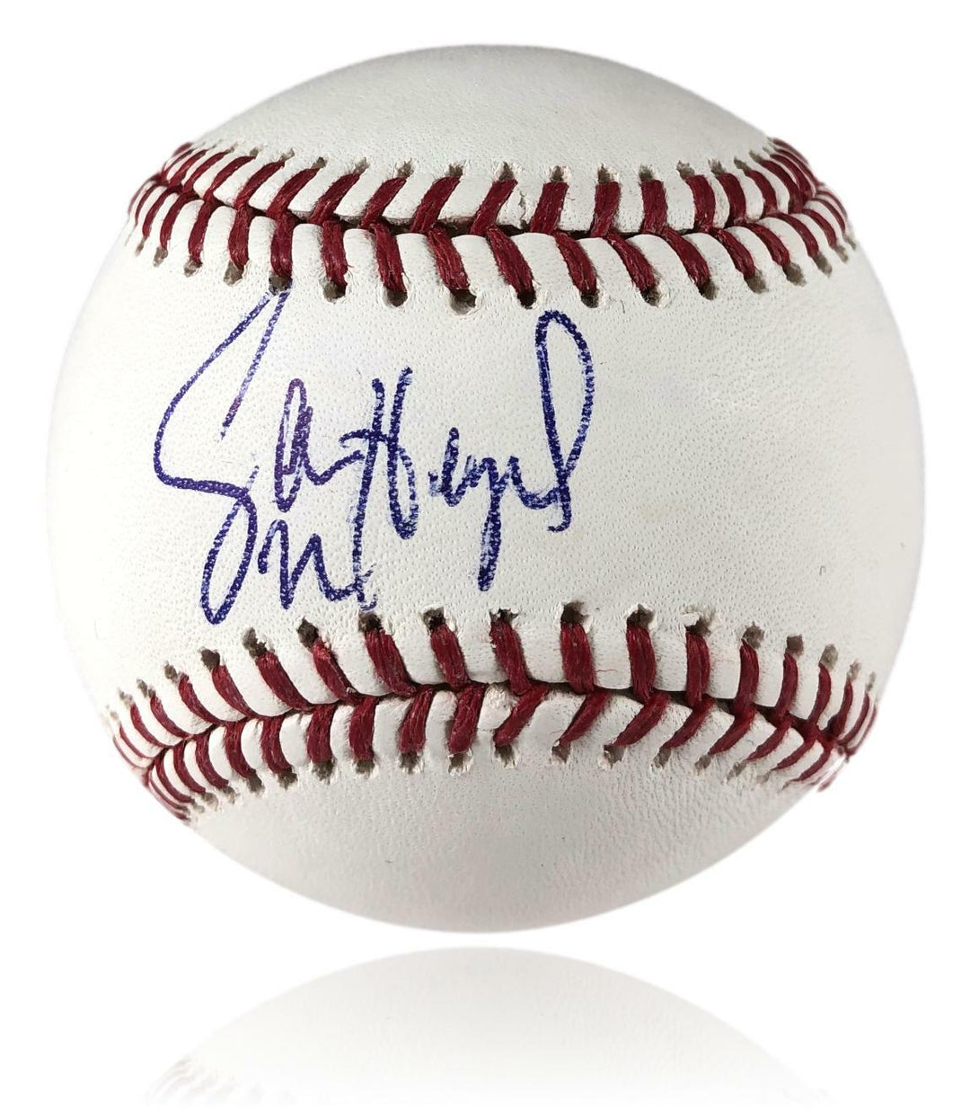 Jason Heyward Autographed OMLB Baseball JSA COA Signed Cubs Braves Cardinals
