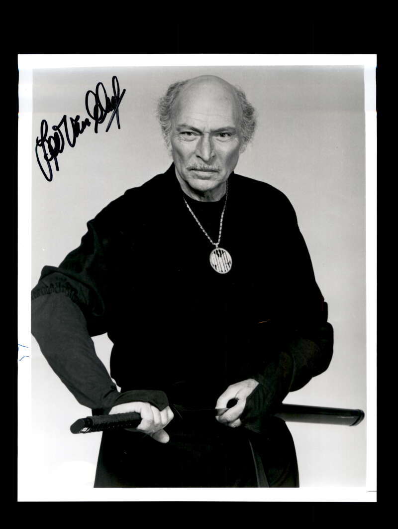 Lee Van Cleef PSA DNA Coa Signed 8x10 Photo Autograph