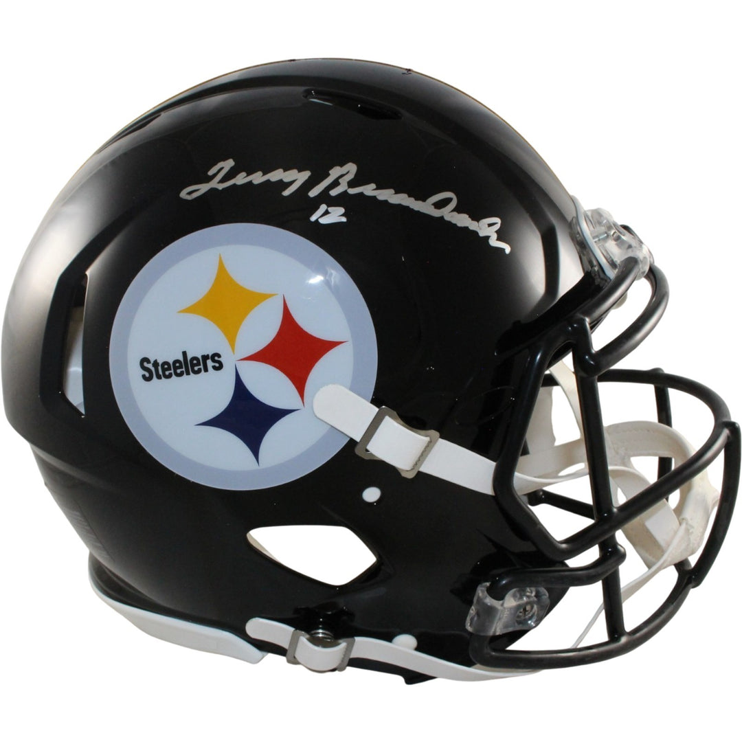 Terry Bradshaw Autographed Pittsburgh Steelers Authentic Helmet Beckett W 56873