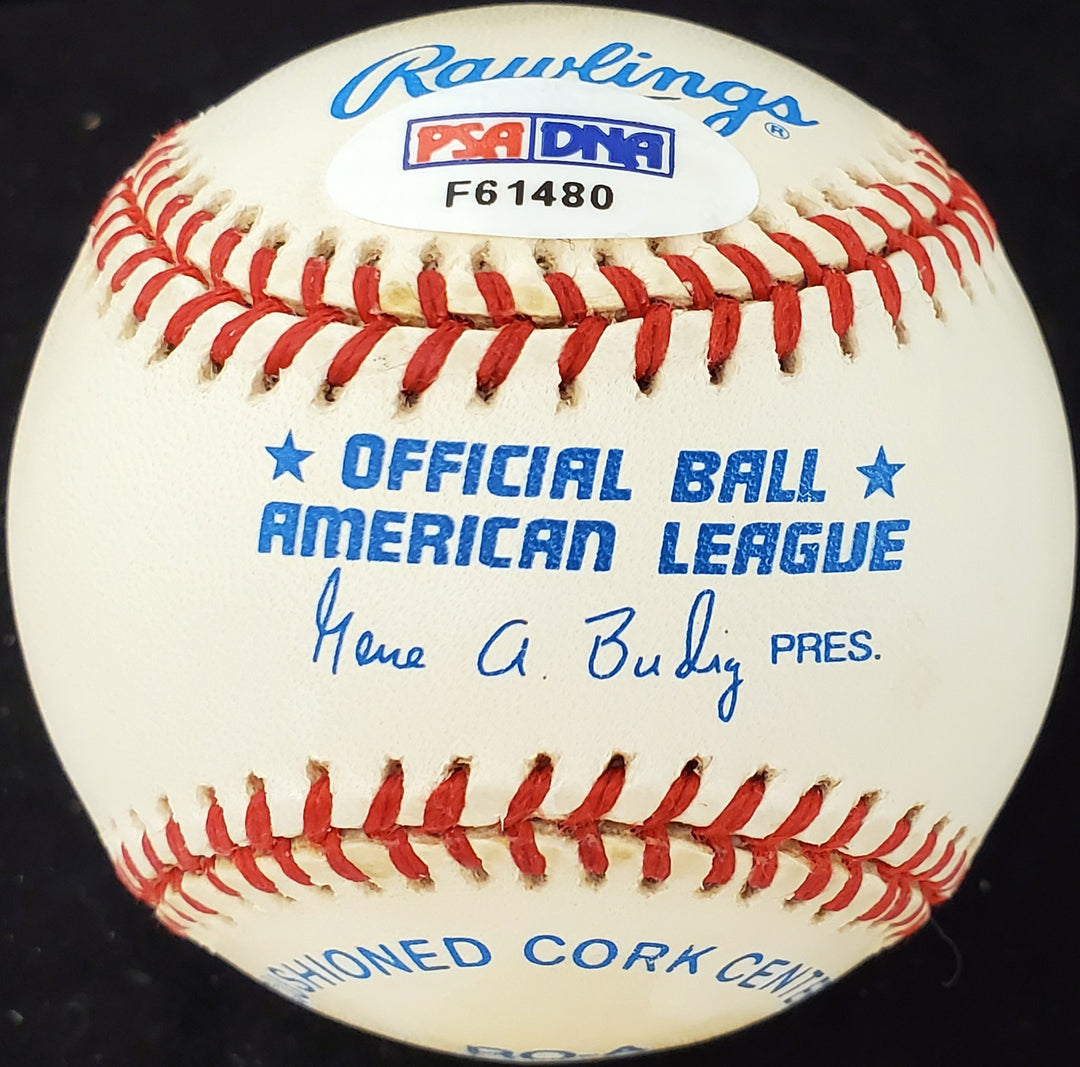 Bob Dillinger Signed AL Baseball St. Louis Browns, Pittsburgh Pirates PSA/DNA