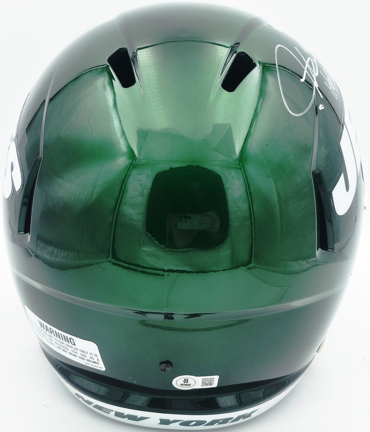 LaDainian Tomlinson Auto Jets Alt Green Full Size Speed Replica Helmet HOF 17