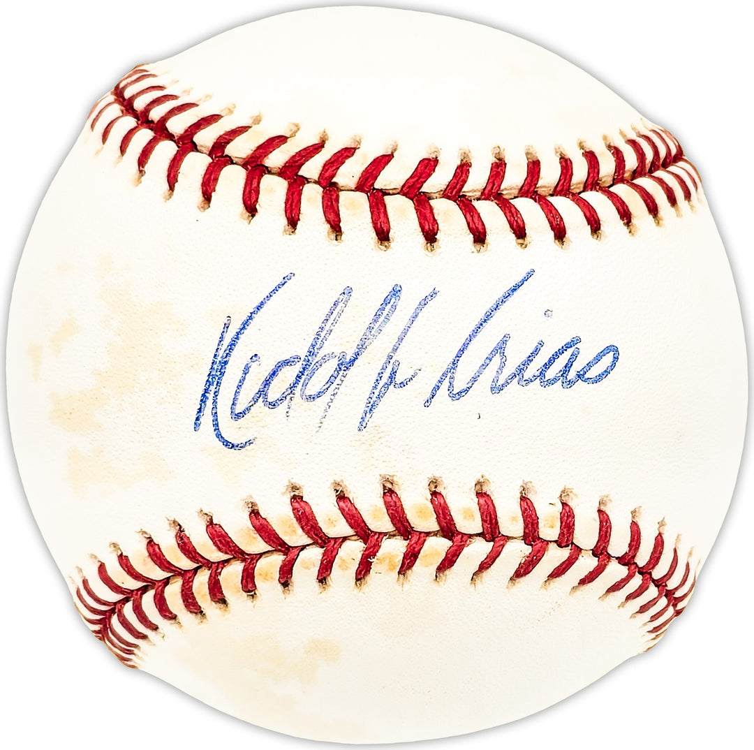Rodolfo Arias Autographed AL Baseball Chicago White Sox Beckett QR #BM25102