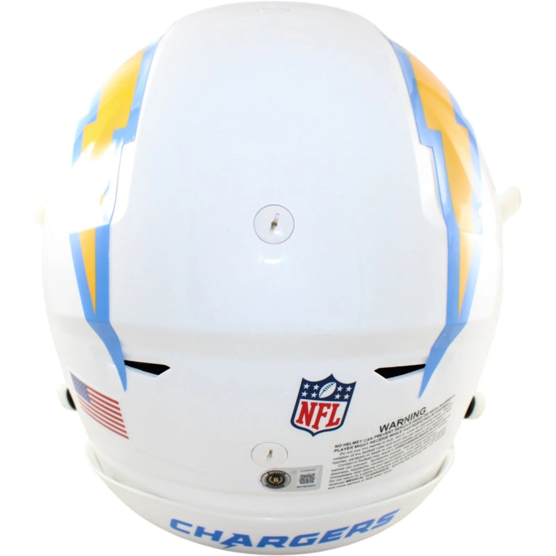 LaDainian Tomlinson Signed Los Angeles Chargers SpeedFlex Helmet Beckett W 58491