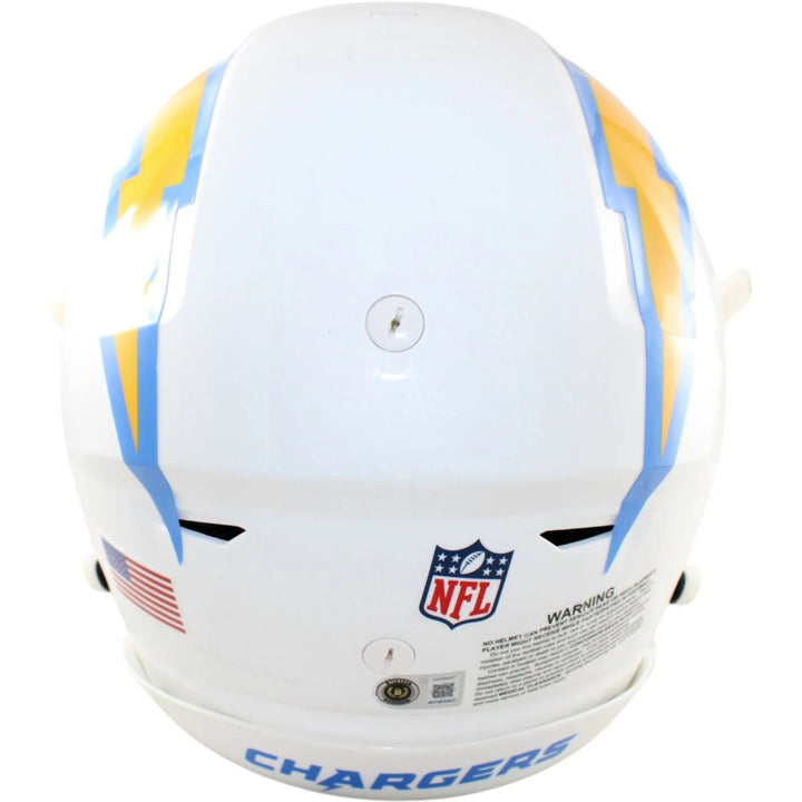 LaDainian Tomlinson Signed Los Angeles Chargers SpeedFlex Helmet Beckett W 58491