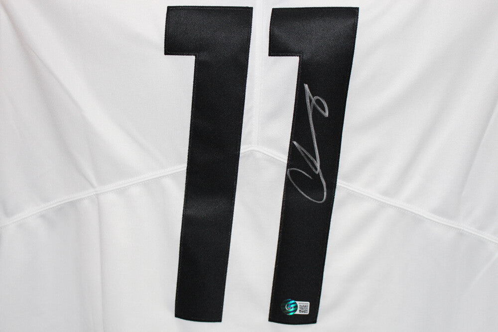 Chase Claypool Autographed Steelers White Nike Limited Jersey Beckett 34828