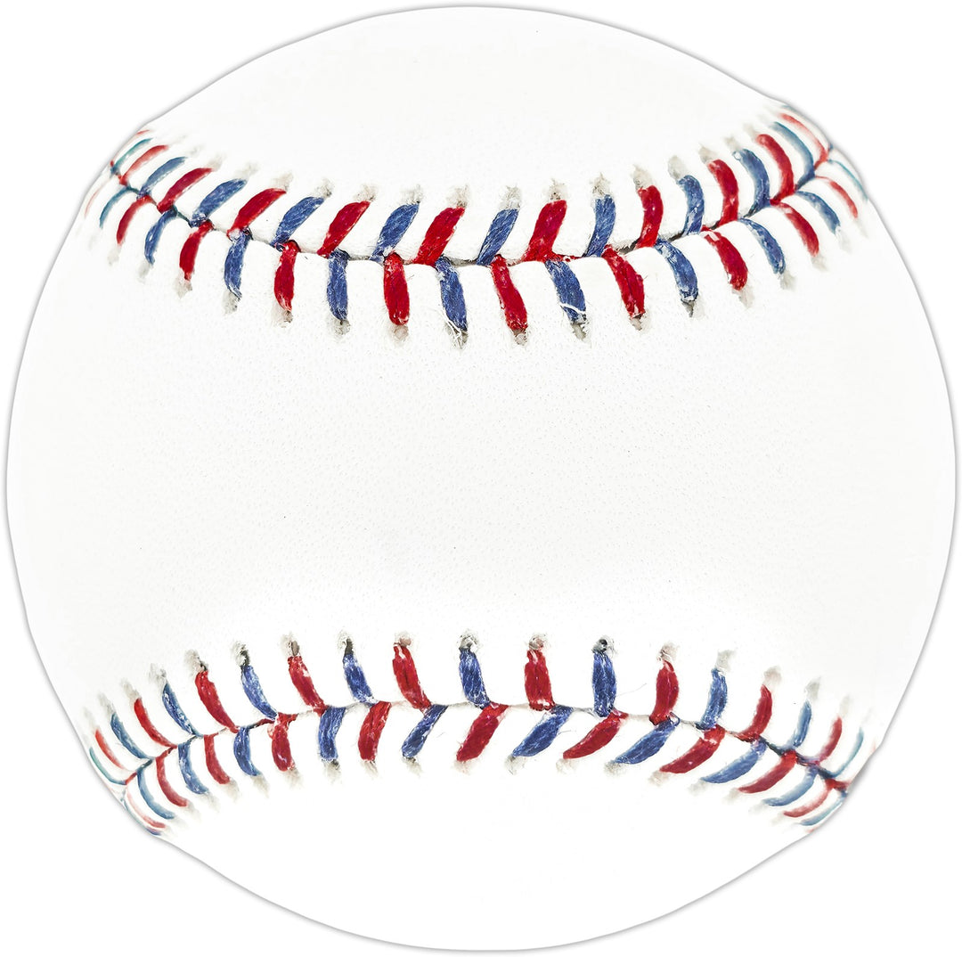 Bryan Woo Signed Official 2025 All Star Game Logo Game Baseball Mariners JSA Wit