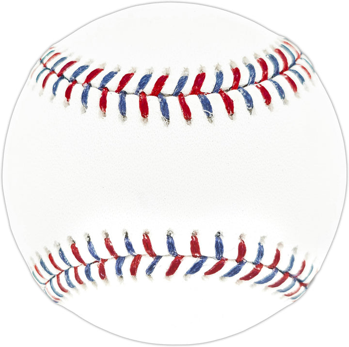 Bryan Woo Signed Official 2025 All Star Game Logo Game Baseball Mariners JSA Wit