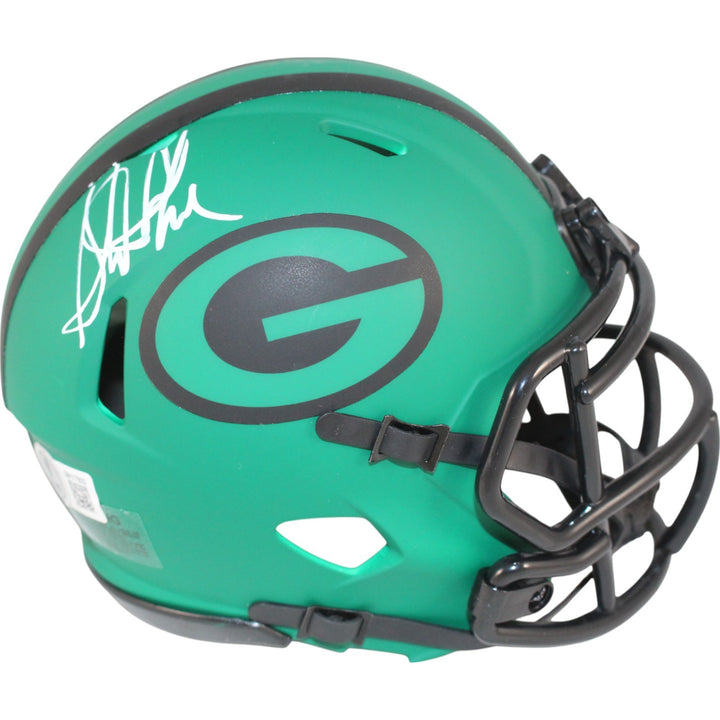 Sterling Sharpe Autographed Green Bay Packers Mini Helmet Rave Beckett 50913