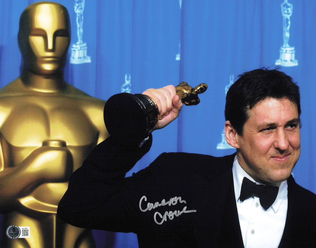 Cameron Crowe Autographed Signed 11x14 Photo Director Beckett BAS QR #AE31995