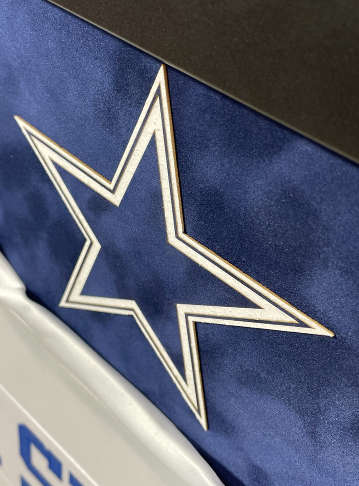 Emmitt Smith Autographed Dallas Cowboys Jersey Framed BAS Prova Signed White