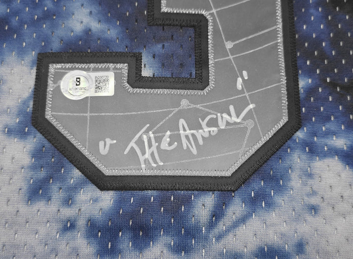 Allen Iverson Signed Mitchell & Ness 1996-97 Jersey "The Answer" Beckett 253251
