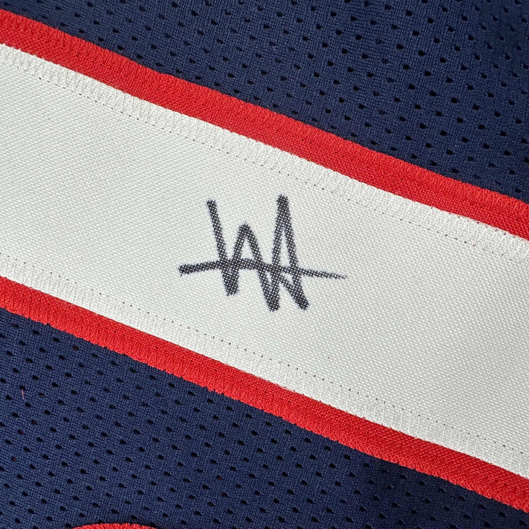 Autographed/Signed Will Anderson Jr. Houston Blue Jersey PSA/DNA COA