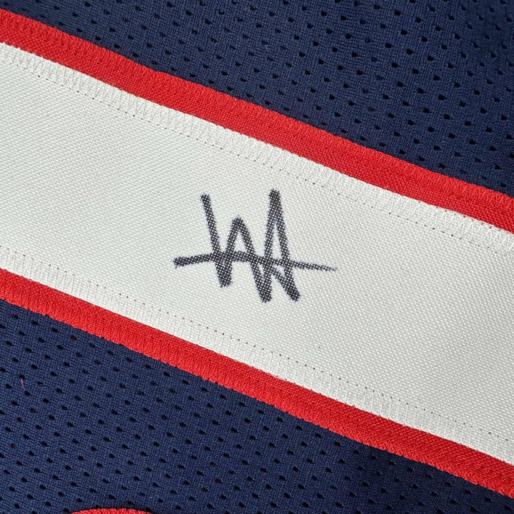 Autographed/Signed Will Anderson Jr. Houston Blue Jersey PSA/DNA COA