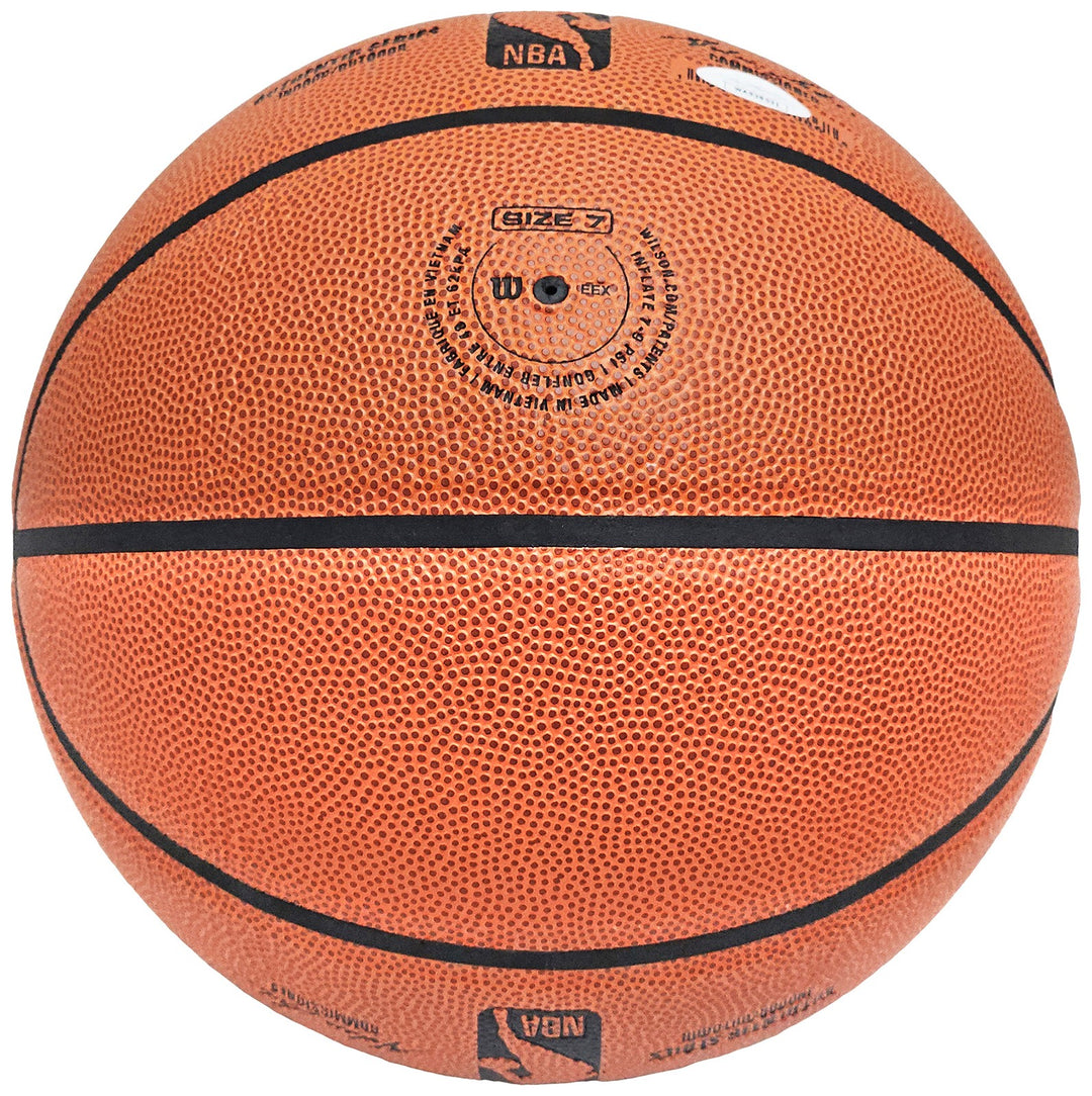Larry Bird Signed Authentic Series I/O Indoor/Outdoor Basketball Celtics JSA