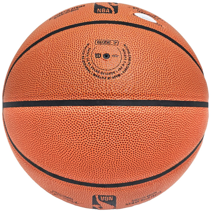 Larry Bird Signed Authentic Series I/O Indoor/Outdoor Basketball Celtics JSA