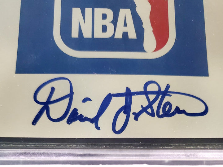 David Stern Autographed Signed 8.5x11 Photo Sheet NBA Commissioner Beckett