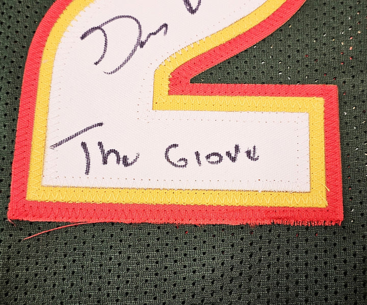 Seattle Supersonics Gary Payton Auto Signed Dark Green Jersey "The Glove" JSA