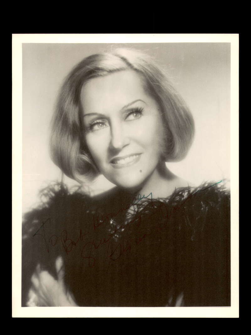 Gloria Swanson JSA Coa Signed 8x10 Photograph Autograph