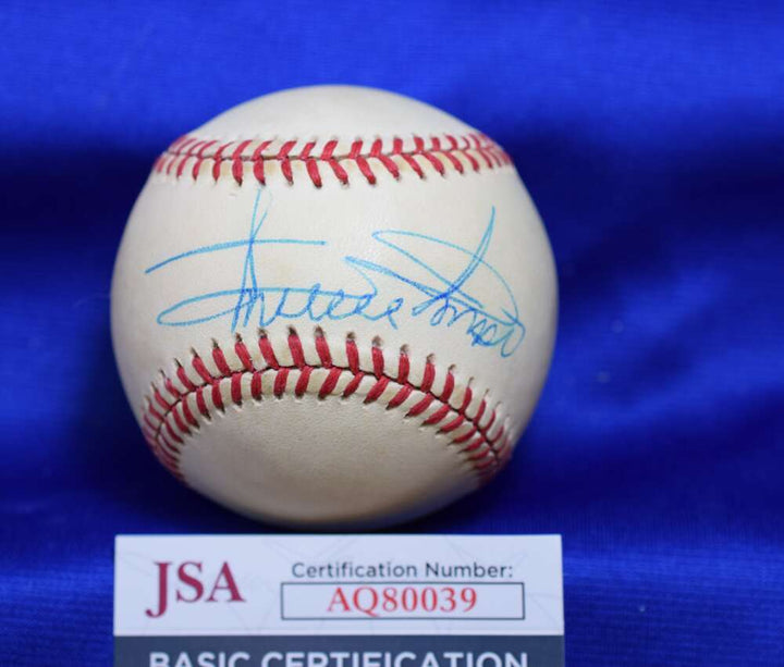 Earl Weaver HOF 96 JSA Cert Signed American League OAL Autograph Baseball