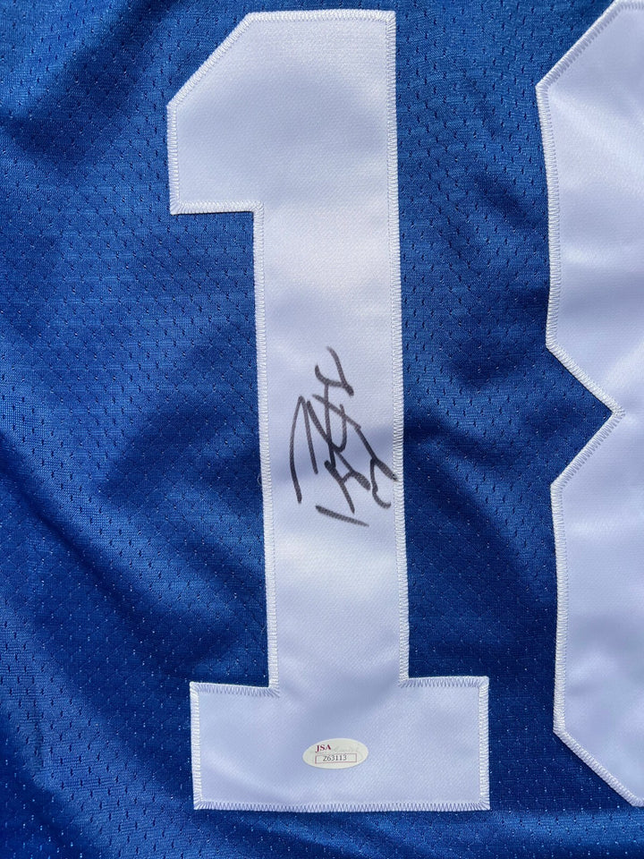 PEYTON MANNING SIGNED AUTOGRAPHED INDIANAPOLIS COLTS FOOTBALL JERSEY JSA LOA
