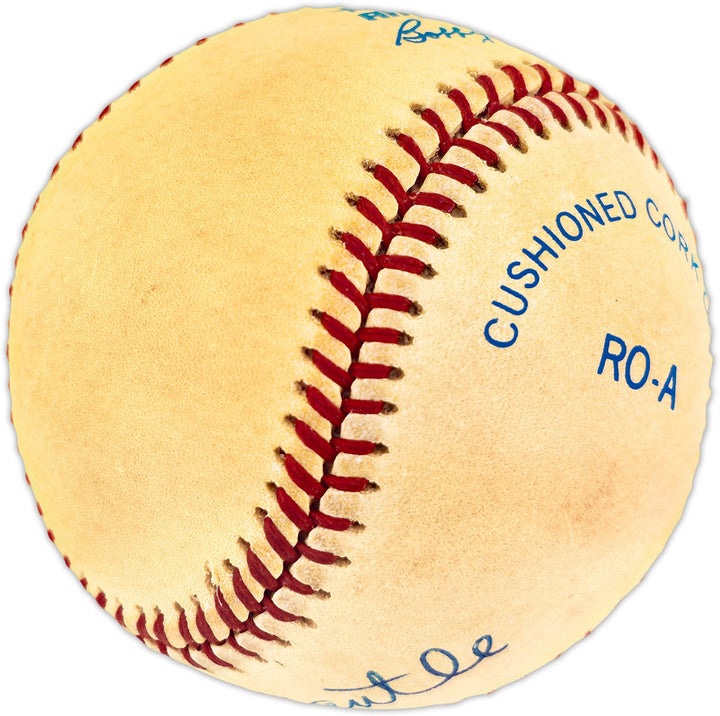 Mickey Mantle Signed AL Baseball New York Yankees Beckett