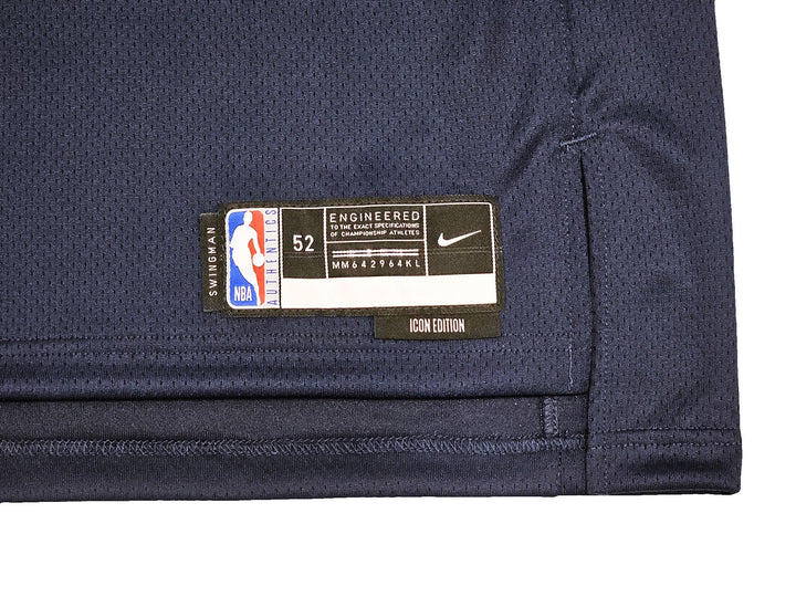 Grizzlies Ja Morant Auto Dark Blue Nike Icon Edition Swingman Jersey Size 52 BAS