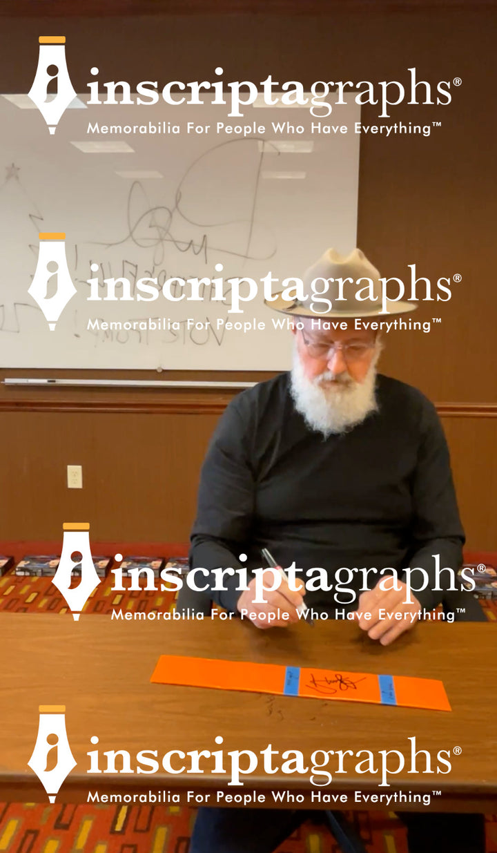 Randy Quaid Autographed Christmas Vacation Shitters Full Hose Framed JSA Photo