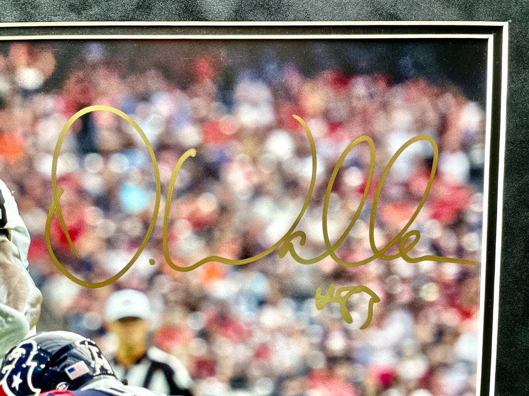 Darren Waller Signed Las Vegas Raiders Framed 16x20 Photo Inscriptagraphs COA