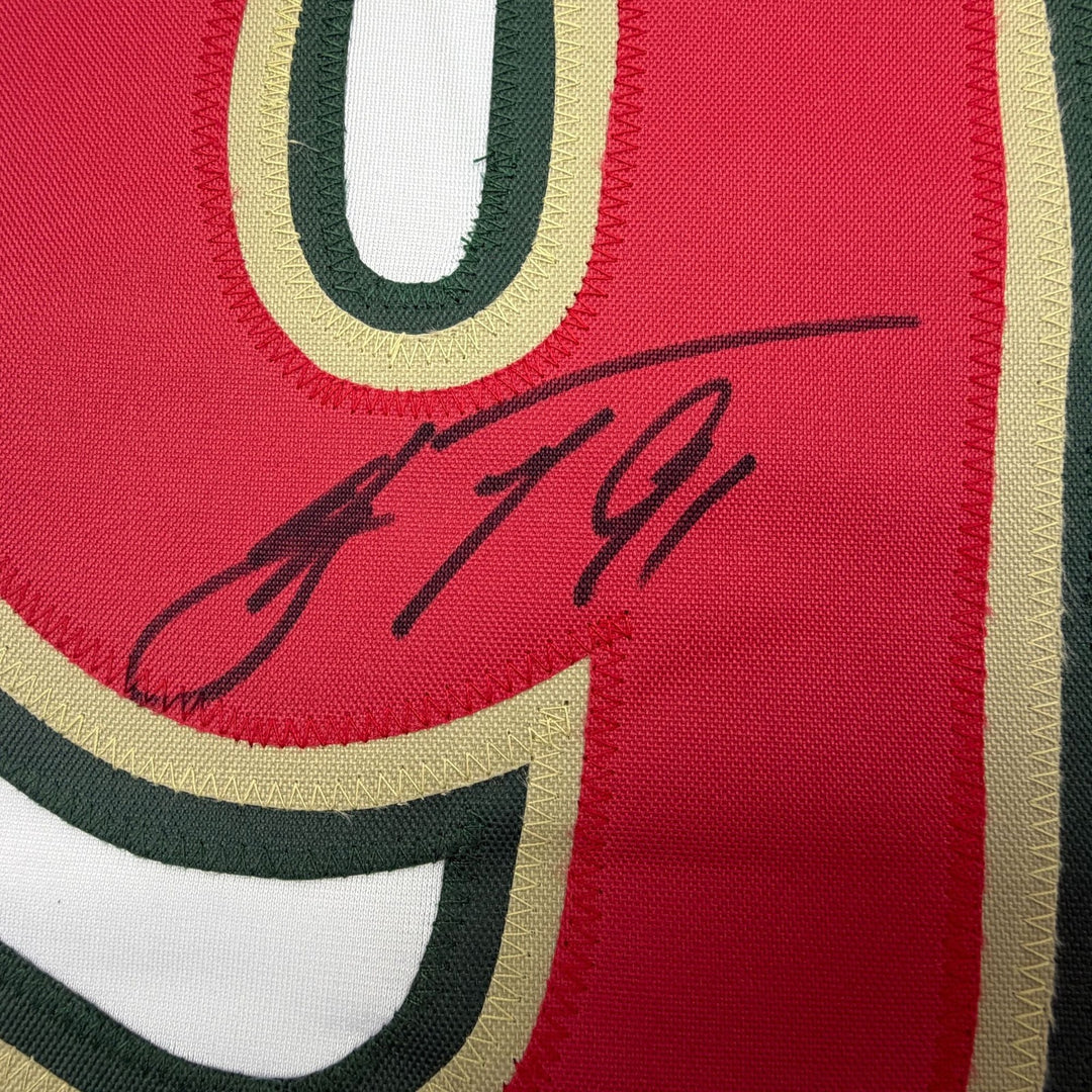 Autographed/Signed Vladimir Tarasenko Minnesota White Jersey Beckett BAS COA