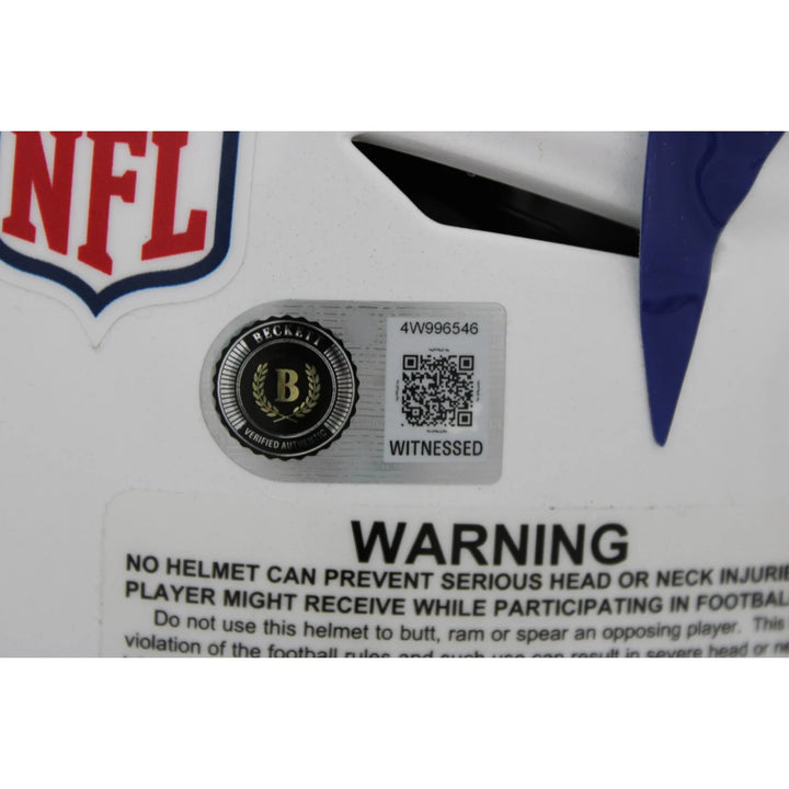 LaDainian Tomlinson Signed Los Angeles Chargers SpeedFlex Helmet Beckett 58499