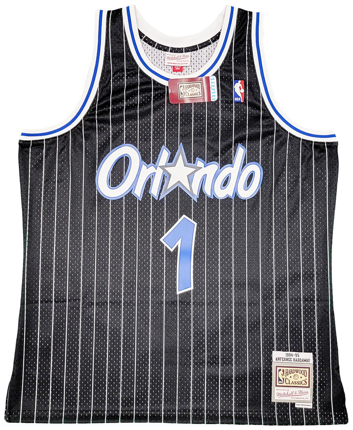 Magic Penny Hardaway Auto Black Mitchell Ness 94 HWC Swingman Jersey XL PSA/DNA