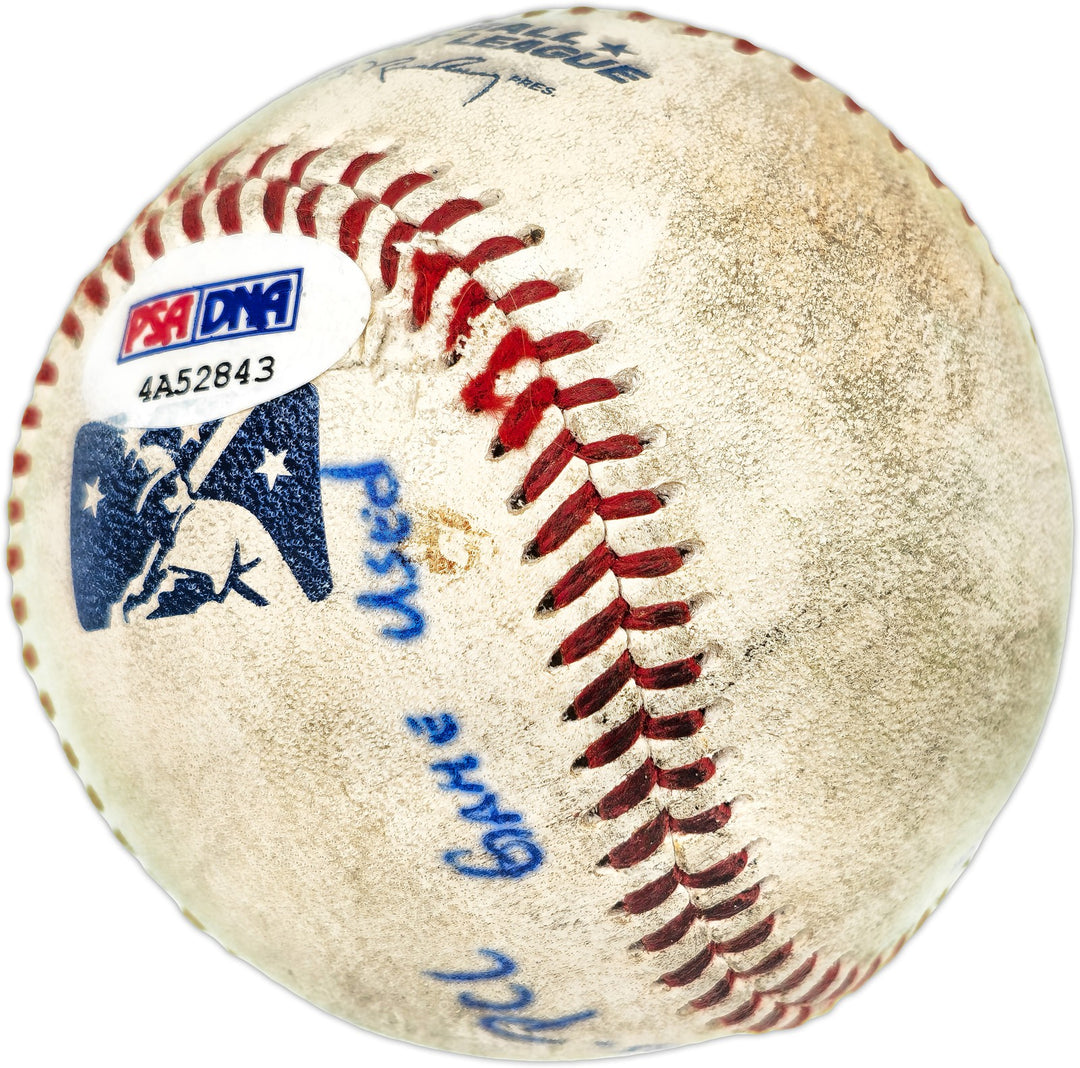 Felix Hernandez Auto Pacific Coast League Game Used Baseball "2005 PCL" PSA/DNA