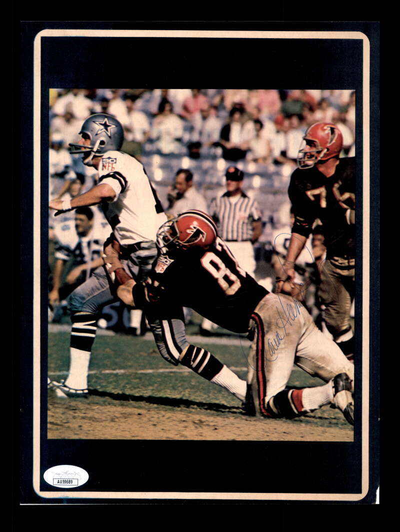 Claude Humphrey JSA Autographed 8x10 Signed Vintage Photo Falcons
