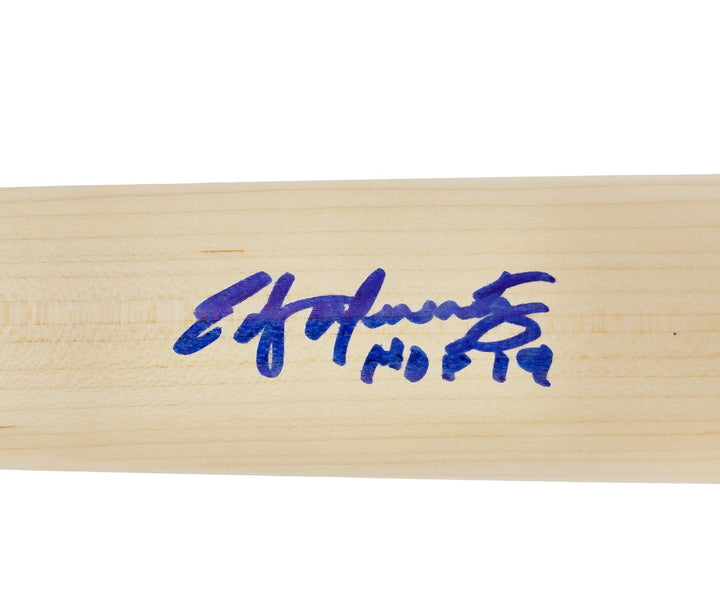 Edgar Martinez Auto Blonde L Slugger Pro Stock Baseball Bat Mariners HOF Beckett