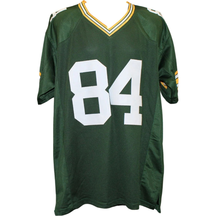 Sterling Sharpe Autographed Pro Style Sz XL Jersey Green Beckett Witness 58507