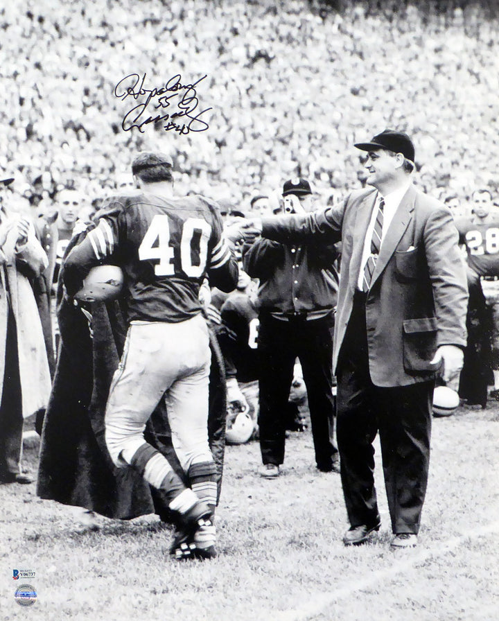 Howard "Hopalong" Cassidy Signed 16x20 Photo Ohio State Buckeyes Beckett #V06737
