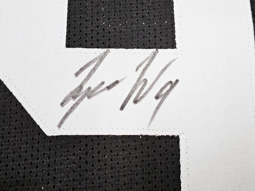 Las Vegas Raiders Tyree Wilson Signed Black Jersey Beckett BAS