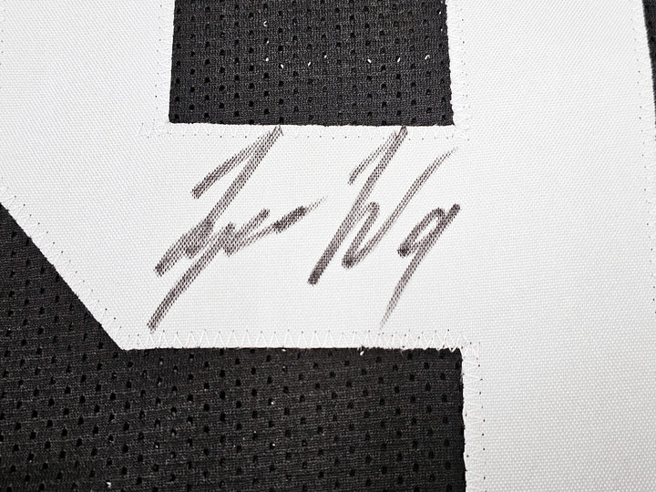 Las Vegas Raiders Tyree Wilson Signed Black Jersey Beckett BAS