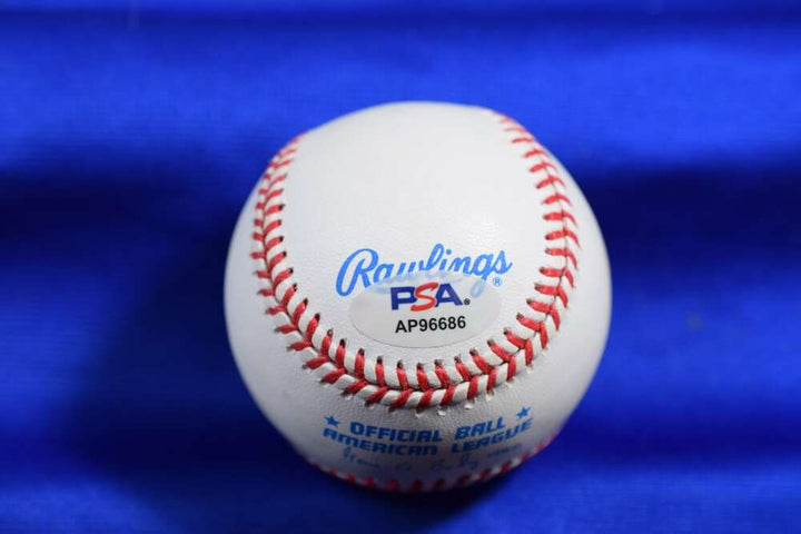 Dom DiMaggio PSA DNA Autograph American League OAL Signed Baseball