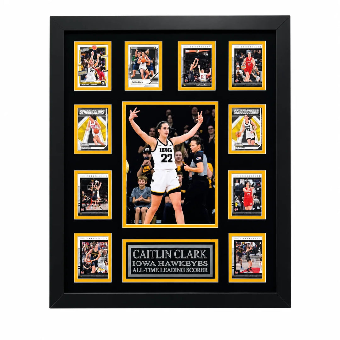 Caitlin Clark Framed 10-Photo Display Indiana Fever 24x20