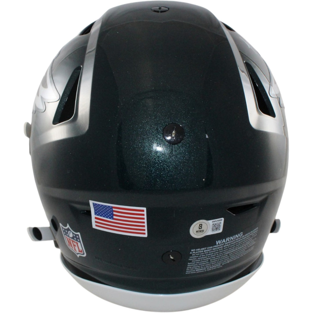 Randall Cunningham Signed Philadelphia Eagles SpeedFlex Helmet Beckett 55645