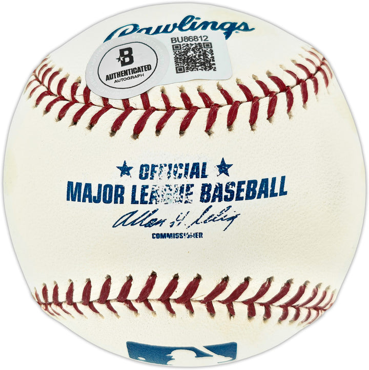 Bob Miller Autographed Signed MLB Baseball New York Mets "62 Mets" Beckett