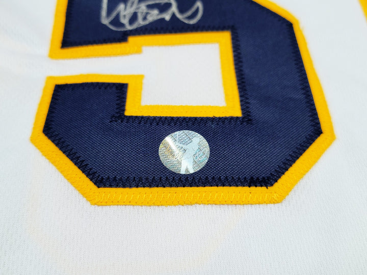 Orix Blue Wave Ichiro Suzuki Autographed Signed White Jersey IS Holo