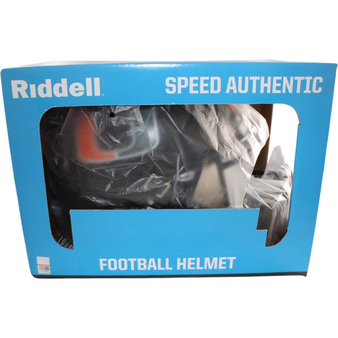 Michael Irvin Autographed Miami Hurricanes Authentic Alt Helmet Beckett 56346