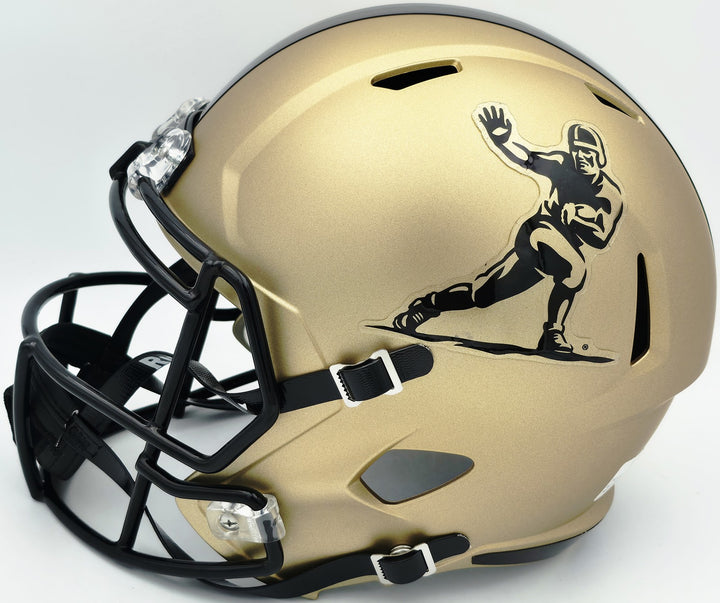 Johnny Manziel Auto Texas A&M Gold Full Size Speed Rep Helmet Heisman Logo 12 HT